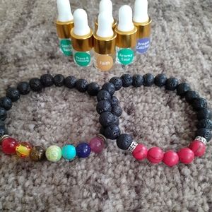 Chakra Diffuser Bracelets